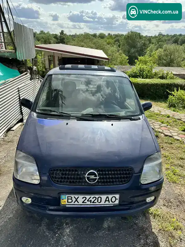 Opel Agila 2002, фото з оголошення 1 з 12, VIN W0L0HAF682G018118