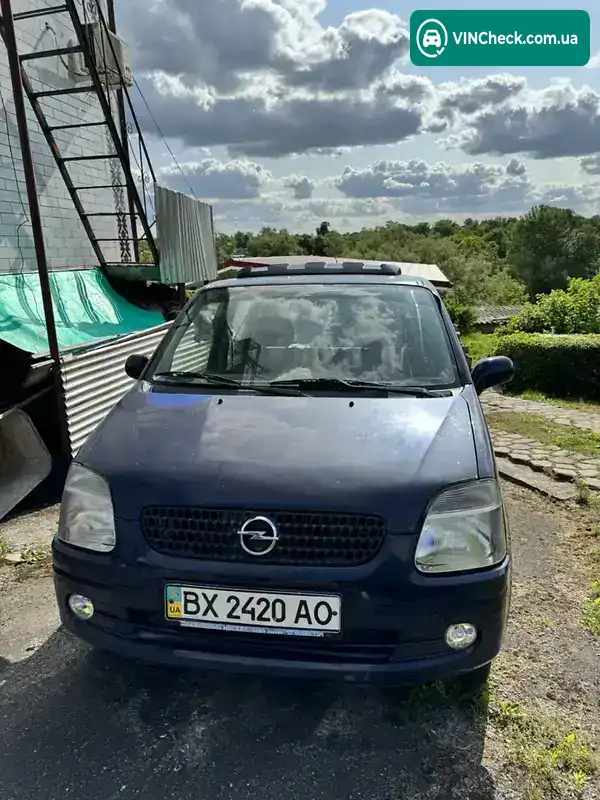 Opel Agila 2002, фото з оголошення 2 з 12, VIN W0L0HAF682G018118