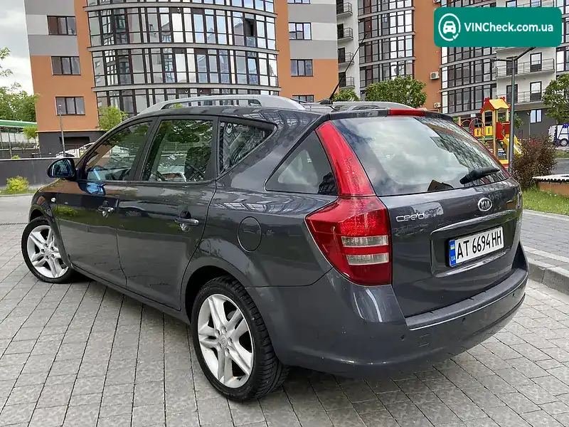 Kia Ceed 2009, фото з оголошення 2 з 20, VIN U5YFF52529L097587