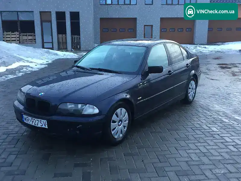 BMW 3 Series 2001, фото з оголошення 2 з 20, VIN WBAAL71012C123245