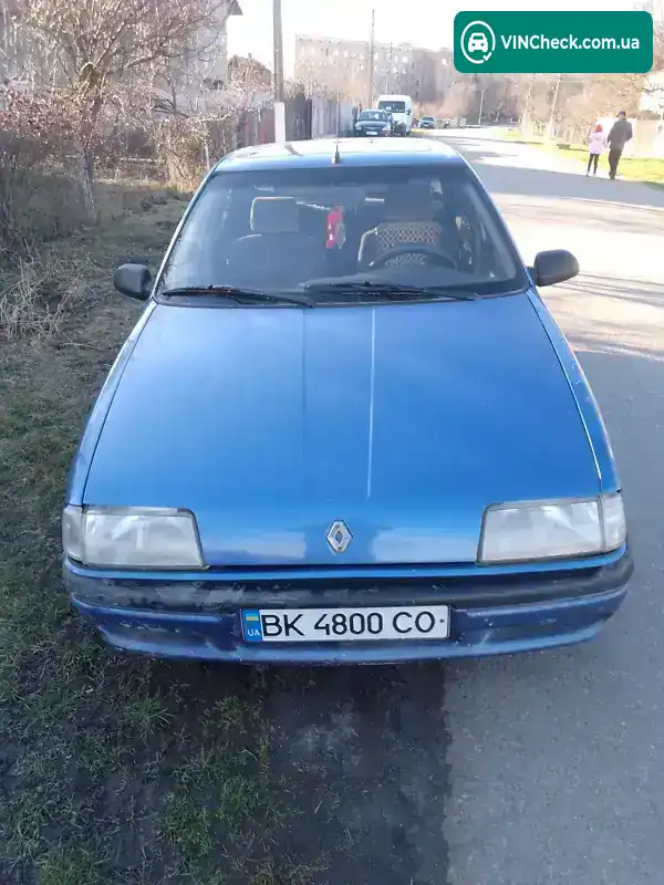 Renault 19 1990, фото з оголошення 1 з 9, VIN VF1L53B0502966533