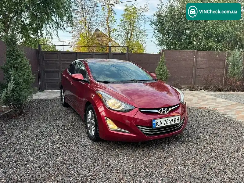 Hyundai Elantra 2014, фото з оголошення 2 з 20, VIN 5NPDH4AE4FH593465