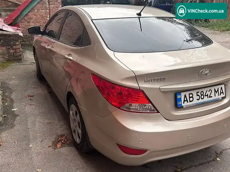 Hyundai Accent 2011, фото з оголошення 2 з 5, VIN Z94CU41DBBR067027