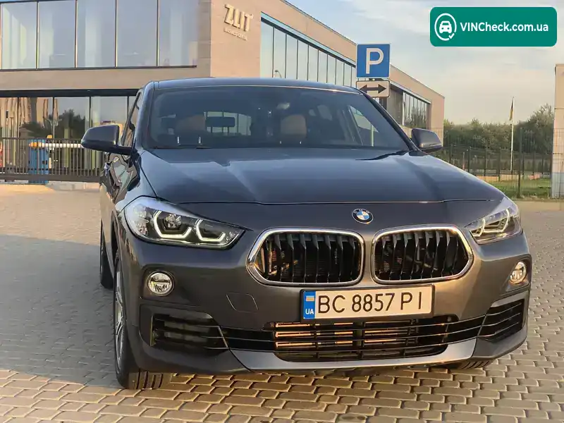 BMW X2 2018, фото з оголошення 1 з 20, VIN WBXYJ5C3XJEF76918