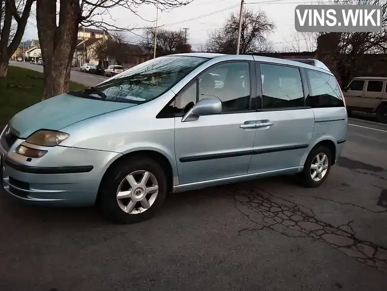 Fiat Ulysse 2002, фото з оголошення 1 з 7, VIN ZFA17900013036019