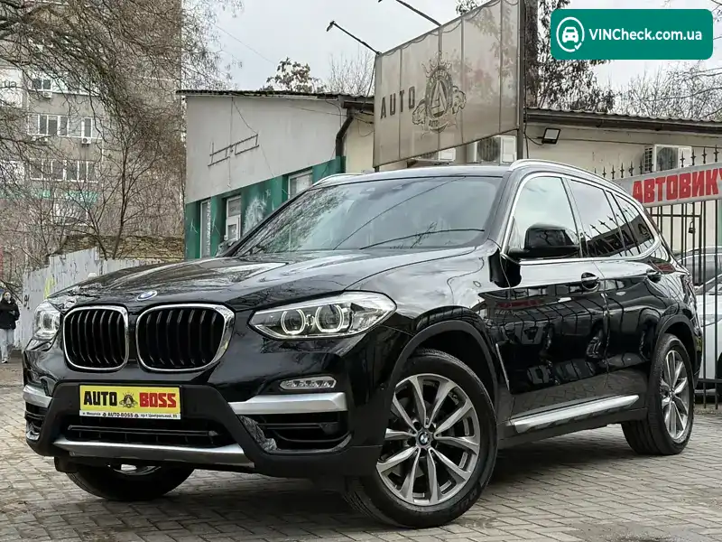 BMW X3 2018, фото з оголошення 1 з 20, VIN 5UXTR9C59KLD94311