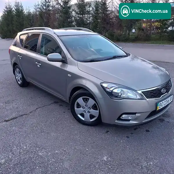 Kia Ceed 2011, фото з оголошення 2 з 12, VIN U5YHB816ACL219329