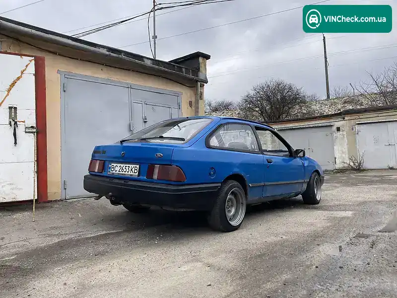 Ford Sierra 1986, фото з оголошення 2 з 7, VIN WF0EXXGBBEGR83617