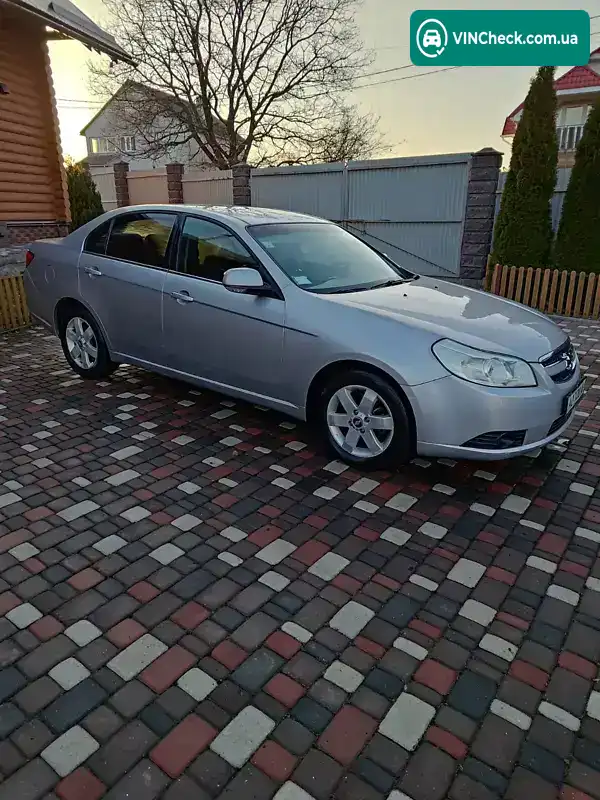 Chevrolet Epica 2007, фото з оголошення 2 з 11, VIN Y6DLA69LE7B042377