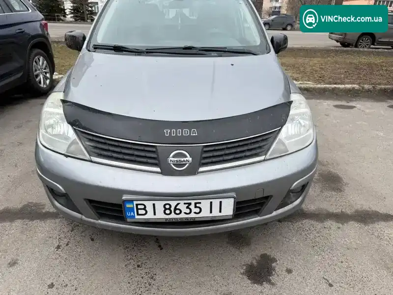 Nissan TIIDA 2007, фото з оголошення 1 з 12, VIN 3N1BBAC11UK414755