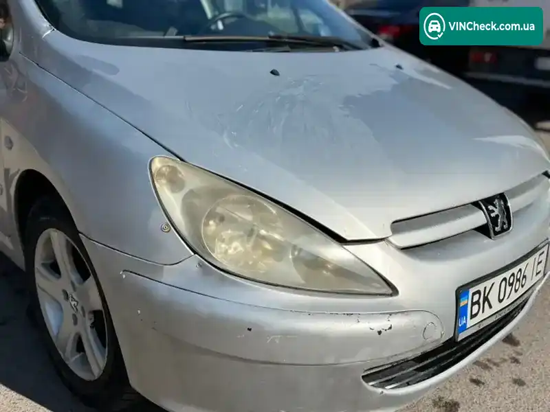 Peugeot 307 2002, фото з оголошення 2 з 10, VIN VF33HRHSB82652249