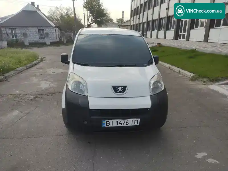 Peugeot Bipper 2010, фото з оголошення 1 з 8, VIN VF3AA8HSCA8057509