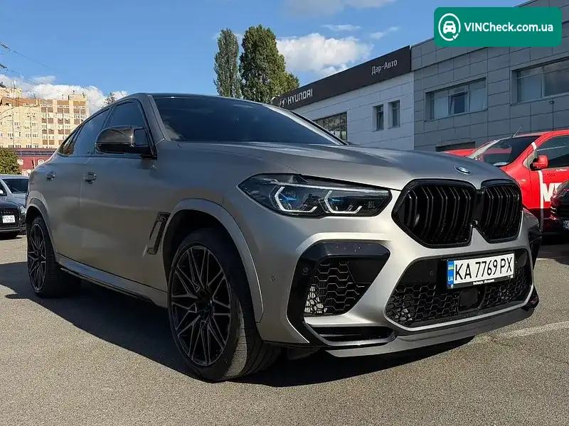 BMW X6 M 2022, фото з оголошення 2 з 20, VIN WBSCY010009L54366