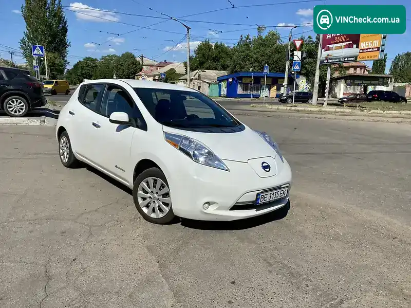 Nissan Leaf 2013, фото з оголошення 2 з 2, VIN 1N4AZ0CP2DC420372