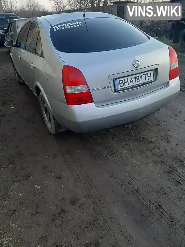 Nissan Primera 2002, фото з оголошення 2 з 7, VIN SJNBBAP12U0085675