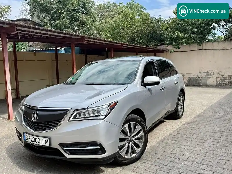 Acura MDX 2014, фото з оголошення 2 з 20, VIN 5FRYD4H65EB048933