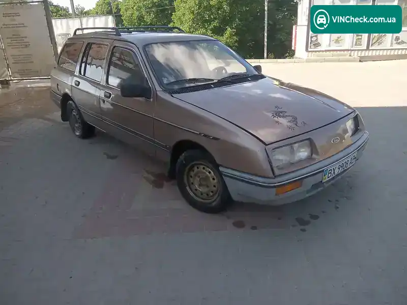 Ford Sierra 1986, фото з оголошення 1 з 19, VIN WF0NXXGBBNGR75669