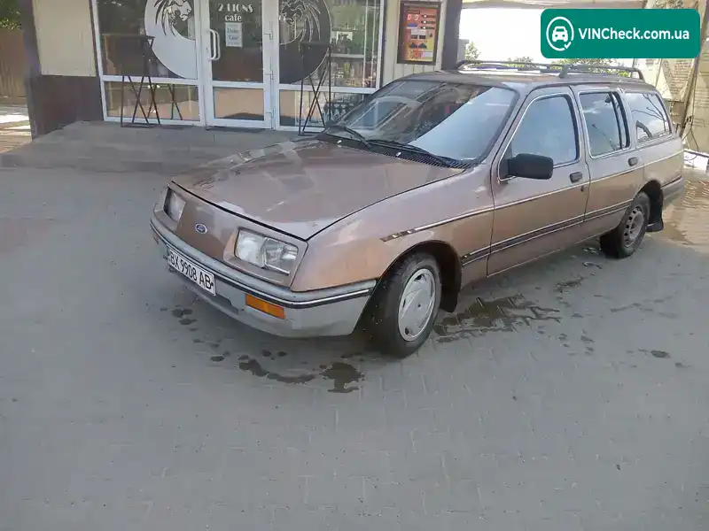 Ford Sierra 1986, фото з оголошення 2 з 19, VIN WF0NXXGBBNGR75669