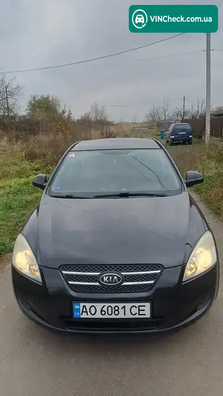 Kia Ceed 2008, фото з оголошення 1 з 5, VIN U5YFF24129L154694