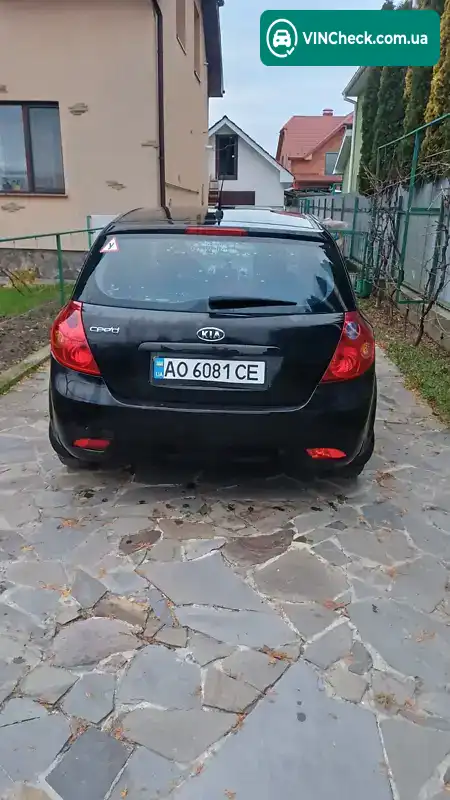 Kia Ceed 2008, фото з оголошення 2 з 5, VIN U5YFF24129L154694