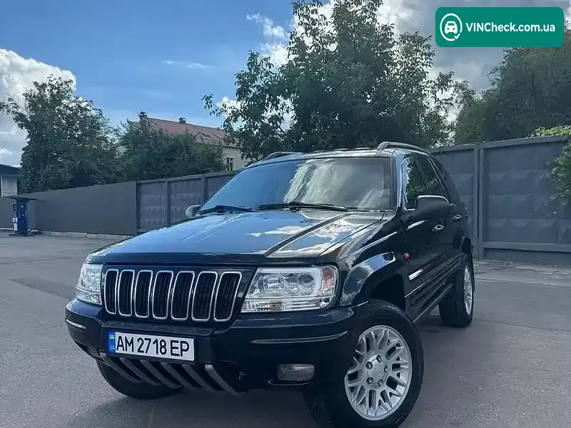Jeep Grand Cherokee 2002, фото з оголошення 1 з 10, VIN 1J8G2E8A53Y511124