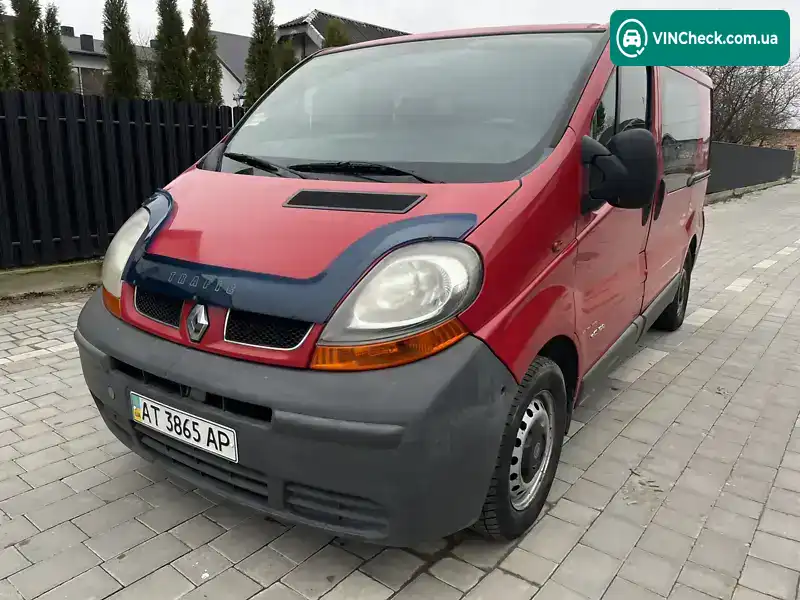 Renault Trafic 2003, фото з оголошення 1 з 20, VIN VF1FLBCA63Y012016