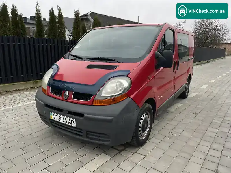 Renault Trafic 2003, фото з оголошення 2 з 20, VIN VF1FLBCA63Y012016