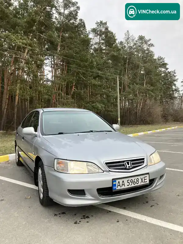 Honda Accord 2001, фото з оголошення 1 з 20, VIN SHHCH68401U204807