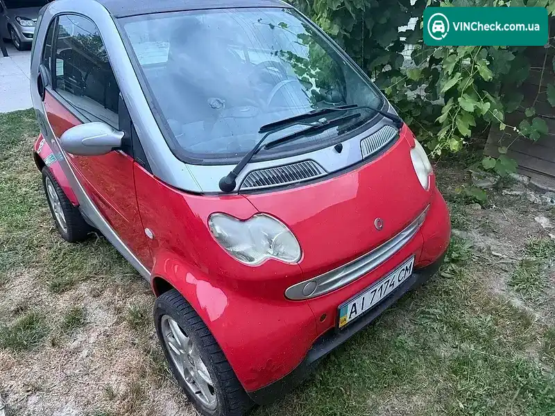 Smart Fortwo 2003, фото з оголошення 1 з 13, VIN WME4503321J062316