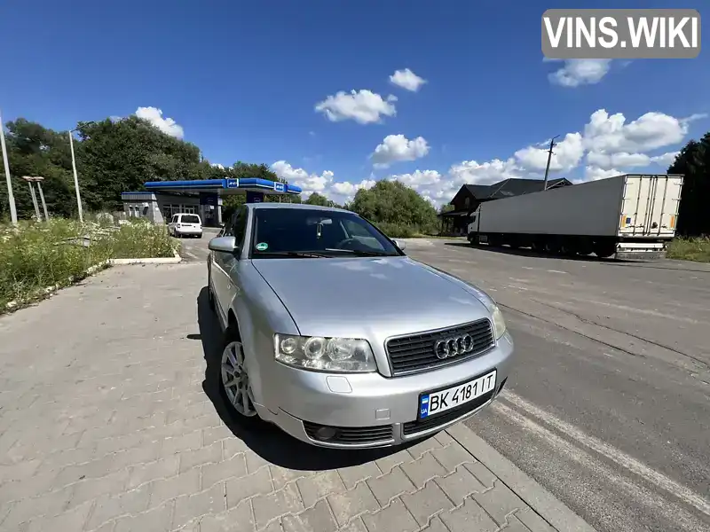Audi A4 2003, фото з оголошення 2 з 21, VIN WAUZZZ8E64A209385