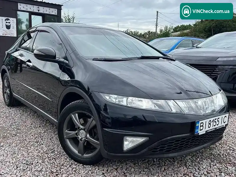 Honda Civic 2008, фото з оголошення 2 з 19, VIN SHHFK28808U031670