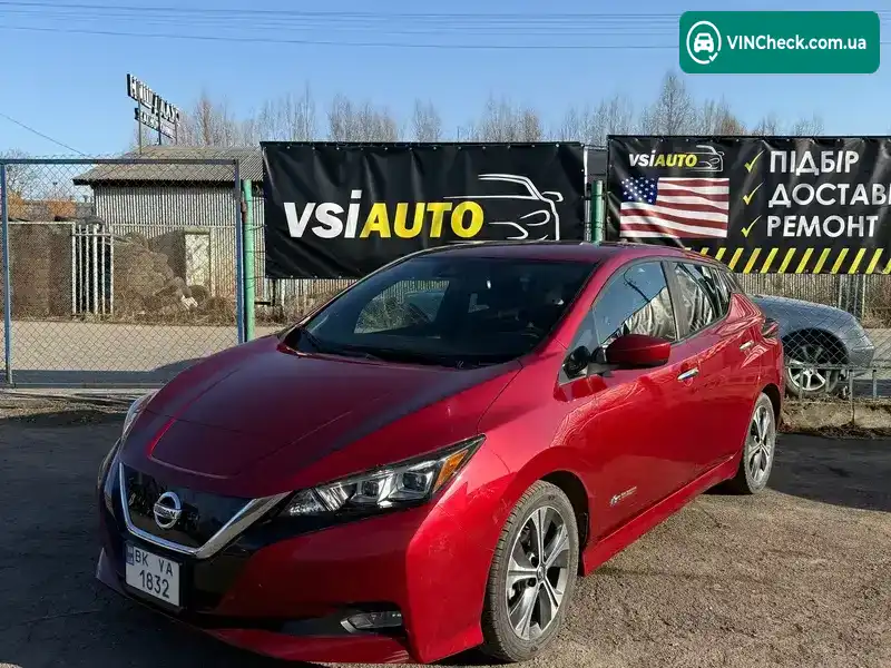 Nissan Leaf 2018, фото з оголошення 1 з 19, VIN 1N4AZ1CP8KC300188