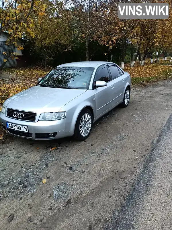 Audi A4 2003, фото з оголошення 2 з 9, VIN WAUZZZ8E54A136932