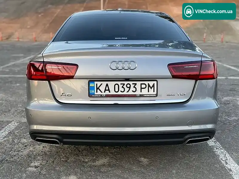 Audi A6 2018, фото з оголошення 2 з 16, VIN WAUZZZ4G6JN119214