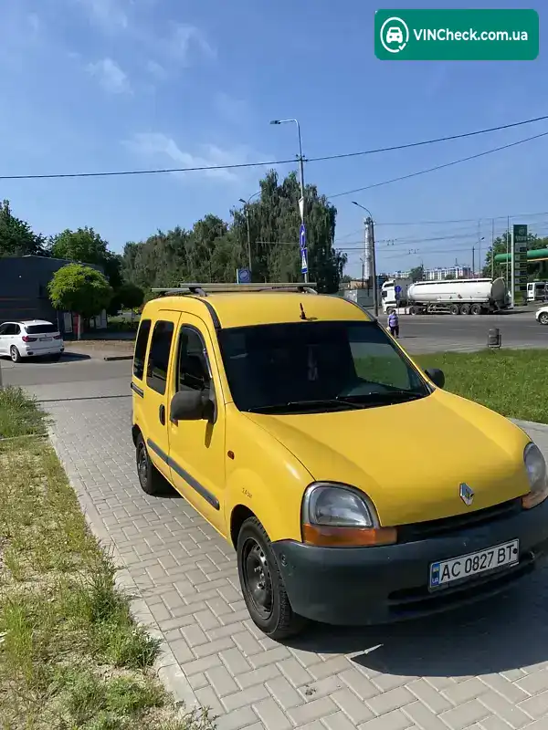 Renault Kangoo 2000, фото з оголошення 1 з 10, VIN VF1FC0DAF23540818
