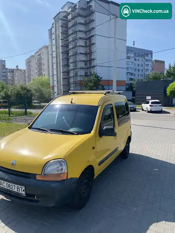 Renault Kangoo 2000, фото з оголошення 2 з 10, VIN VF1FC0DAF23540818