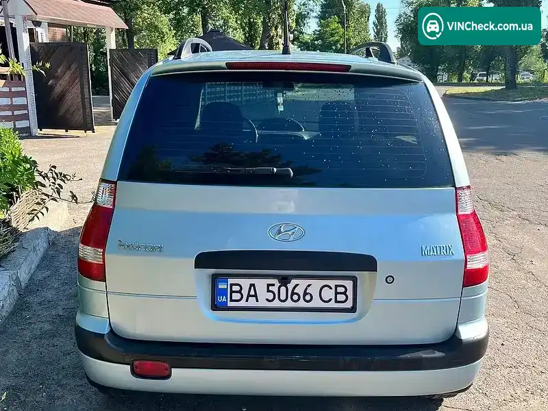 Hyundai Matrix 2007, фото з оголошення 2 з 20, VIN Y6LPM81CP8L002355