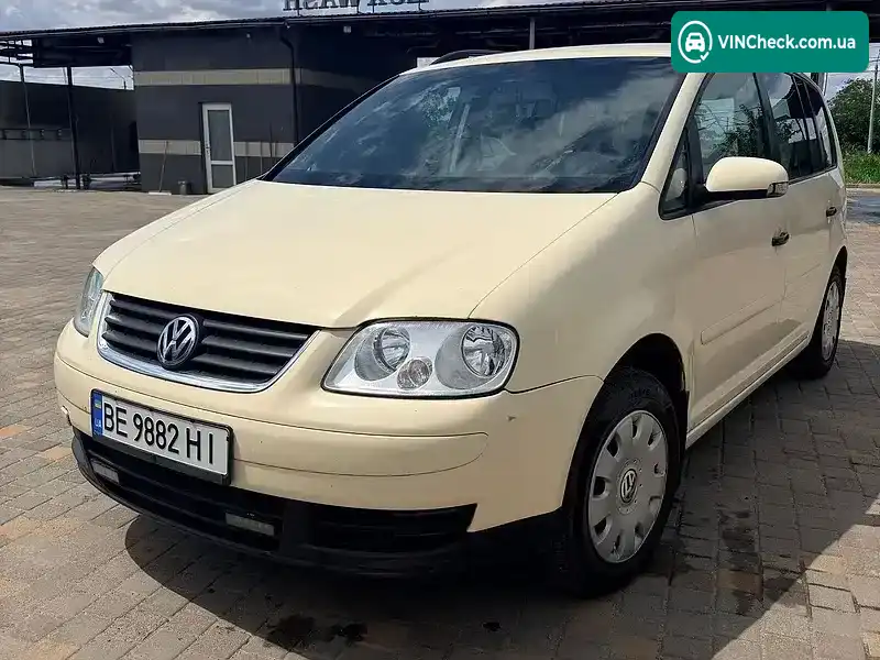 Volkswagen Touran 2006, фото з оголошення 1 з 16, VIN WVGZZZ1TZ6W237269