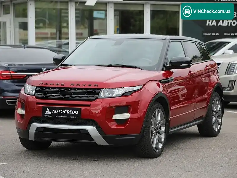 Land Rover Range Rover Evoque 2012, фото з оголошення 1 з 20, VIN SALVA2BD1CH703376