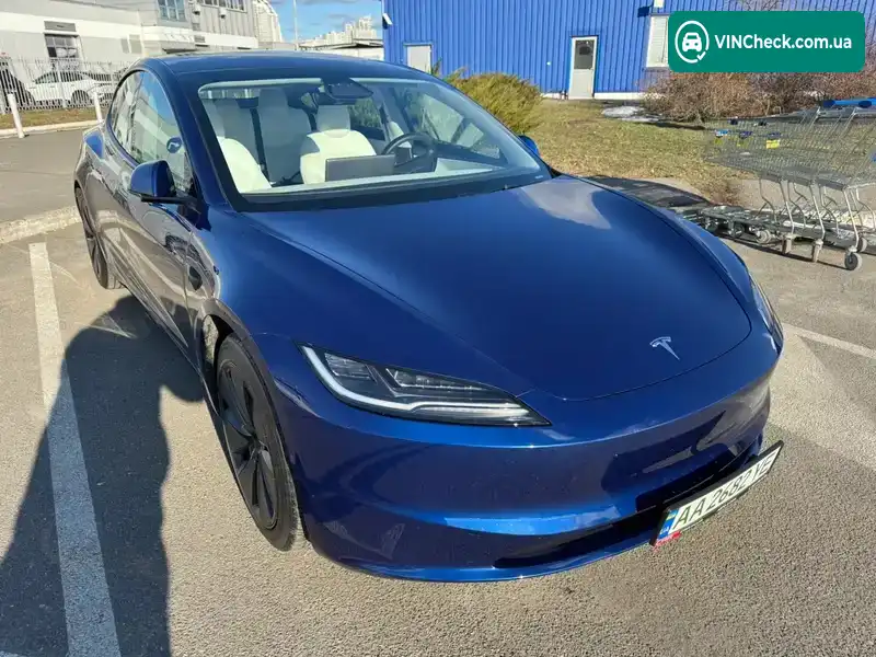Tesla Model 3 2024, фото з оголошення 1 з 21, VIN 5YJ3E1EB6SF874419