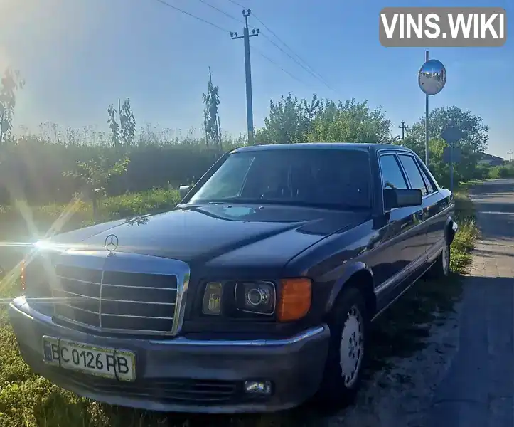 Mercedes-Benz S-Class 1990, фото з оголошення 1 з 21, VIN WDB1260371A589738