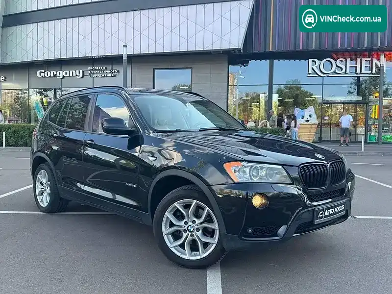 BMW X3 2013, фото з оголошення 1 з 20, VIN 5UXWX7C54EL983596