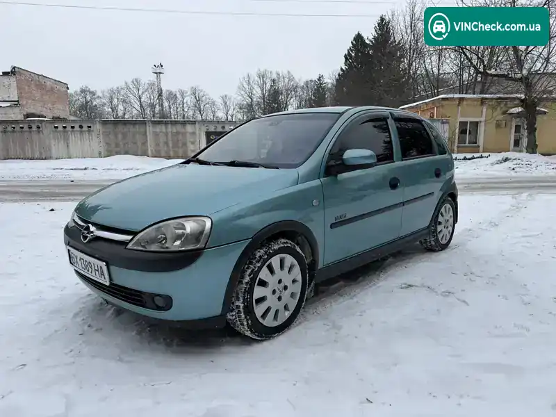 Opel Corsa 2002, фото з оголошення 1 з 21, VIN W0L0XCF6834039250