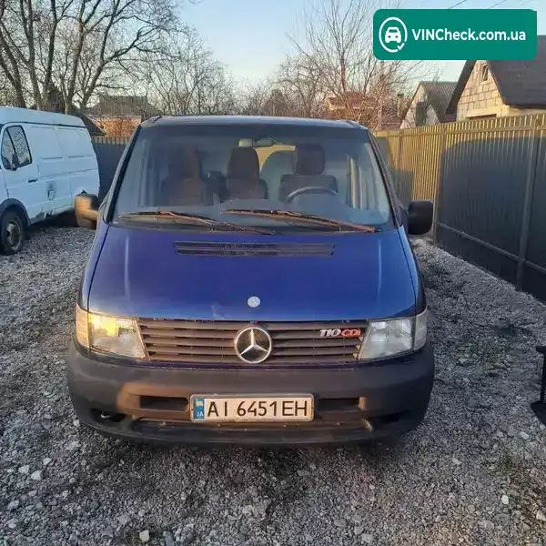 Mercedes-Benz Vito 2002, фото з оголошення 1 з 10, VIN WDF63809413504545