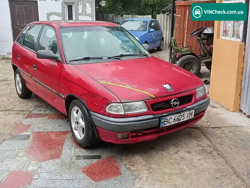 Opel Astra 1995, фото з оголошення 1 з 14, VIN W0L000017E1048207