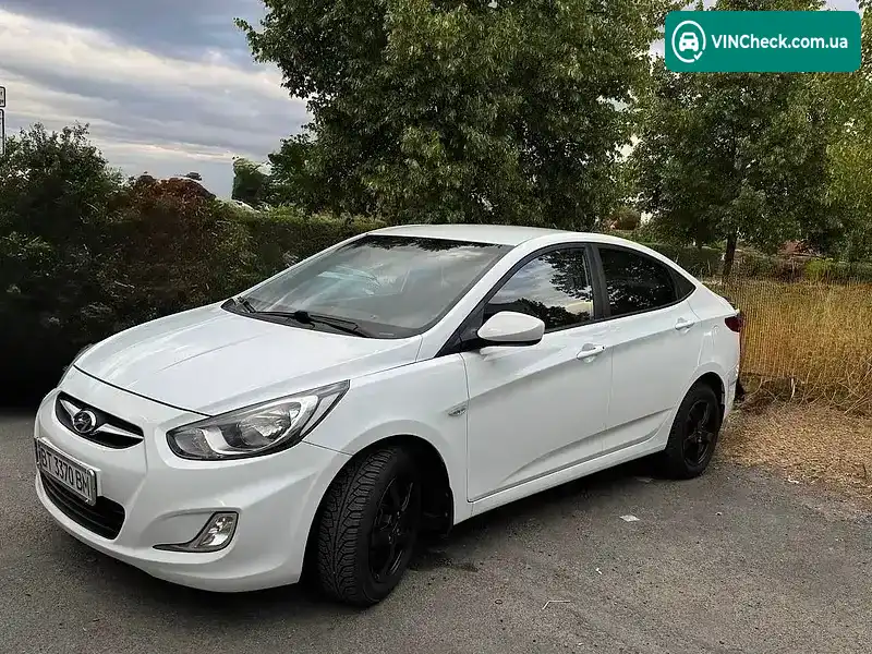 Hyundai Accent 2012, фото з оголошення 1 з 10, VIN Z94CU41CACR183622