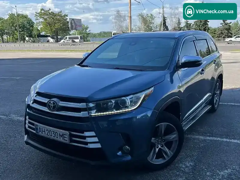 Toyota Highlander 2017, фото з оголошення 1 з 21, VIN 5TDDZRFH6HS430035