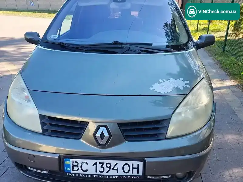 Renault Scenic 2003, фото з оголошення 1 з 20, VIN VF1JM0C0H28991401