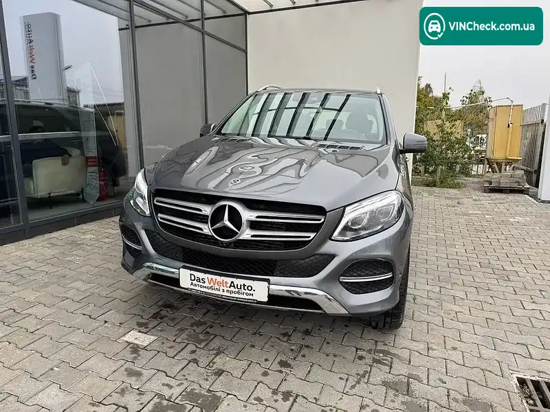 Mercedes-Benz GLE-Class 2017, фото з оголошення 2 з 20, VIN WDC1660041B036038