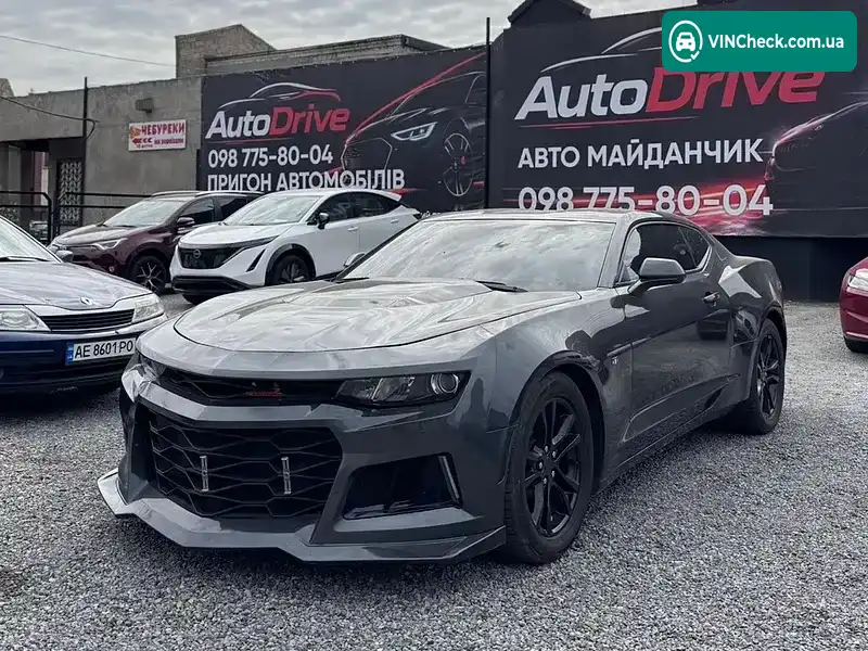 Chevrolet Camaro 2018, фото з оголошення 1 з 8, VIN 1G1FB1RX6J0164910